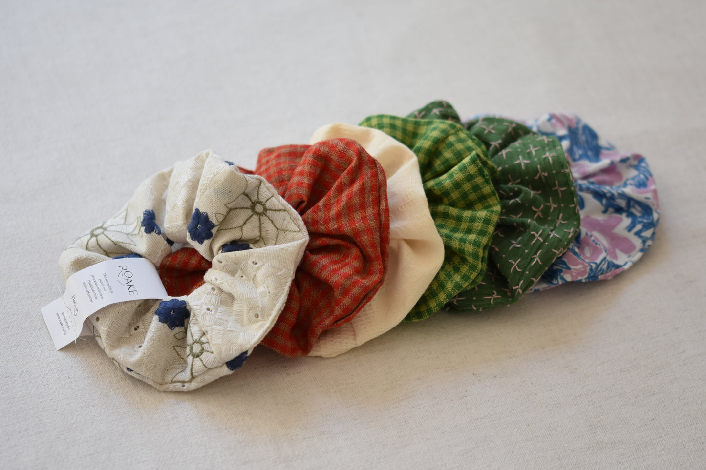 ROAKE STUDIO Rosheen Zero Waste Scrunchie